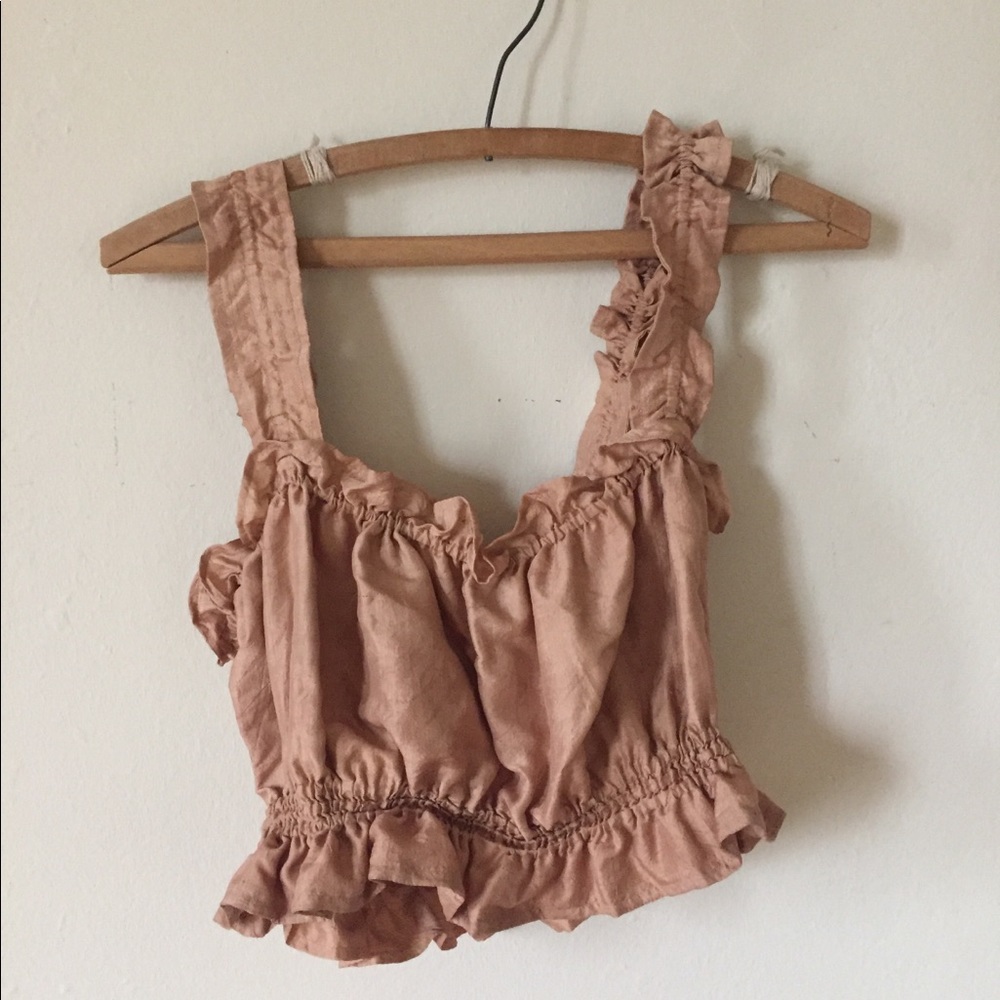 Peoples product silk tank